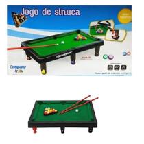 Brinquedo Infantil Jogo de Sinuca p/ crianças c/Taco E Bolas - Company kids