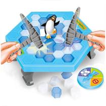 Brinquedo Infantil Jogo do Pinguim Quebra Gelo - D TOYS