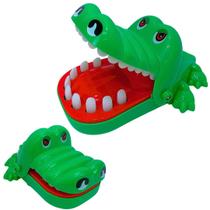 Brinquedo Infantil Jogo Morde Dedo Aperta Dente Jacaré Tubarão Brinquedo Infantil Jogo Morde Dedo Aperta Dente Jacaré Tubarão
