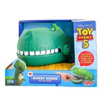 Brinquedo Infantil Jogo Mordida Feroz Rex Disney Toy Story 5 Toyng - 060235 Brinquedo Infantil Jogo Mordida Feroz Rex Disney Toy Story 5 Toyng - 060235