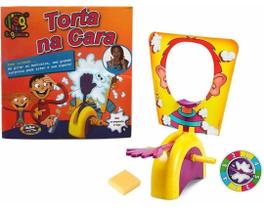 Brinquedo Infantil Jogo Torta na Cara Brincadeira em Família - Toys