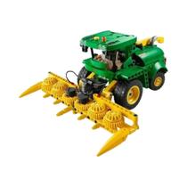 Brinquedo Infantil John Deere 9700 Colheitadeira De Forragem 9620R Trator 4x4 Blocos De Construção
