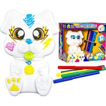 Brinquedo Infantil Joy Cachorro Em Vinil Macio Pintura Com Canetinha - Samba Toys Brinquedo Infantil Joy Cachorro Em Vinil Macio Pintura Com Canetinha - Samba Toys