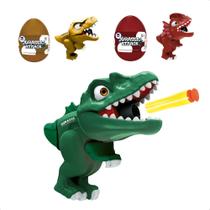 Brinquedo Infantil Jurrassic Attack Dino Lançador com 3 Dardos Dinossauro Sortido - Fenix Brinquedos DJA-963