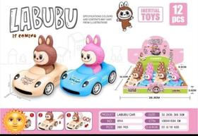 Brinquedo Infantil Kit Com 12 Peças de Carros Fricção e Bonecos