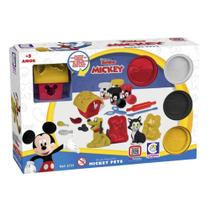 Brinquedo Infantil Kit de Massinha Mickey Pets Cotiplás - 2723 Brinquedo Infantil Kit de Massinha Mickey Pets Cotiplás - 2723