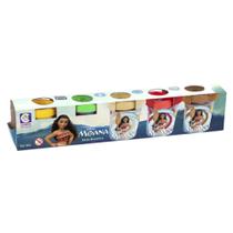 Brinquedo Infantil Kit de Massinhas de Modelar da Moana Cotiplás - 2694