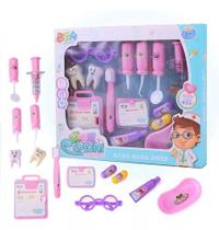 Brinquedo Infantil Kit Dentista Rosa