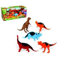 Brinquedo Infantil Kit Dinossauros Filhotes Jurassic Mini - Camp