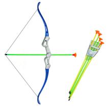 Brinquedo Infantil Kit Índio Arco e Flecha Gruda na Parede
