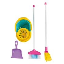 Brinquedo Infantil Kit Limpeza Maral My Cleaning Set