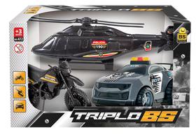 Brinquedo Infantil Kit Policial - Bs Toys 472