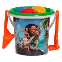 Brinquedo Infantil Kit Praia Baldinho Moana com Acessorios Brinquedo Infantil Kit Praia Baldinho Moana com Acessorios