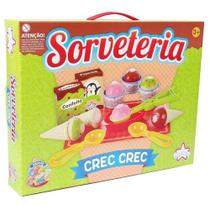 Brinquedo Infantil Kit Sorveteria Crec Crec Big Star 20 Pçs