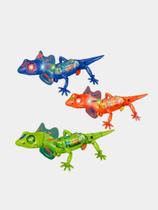 Brinquedo Infantil Lagarto Exótico Com Som E Luzes