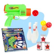 Brinquedo Infantil Lançador de Bolinhas Popshoot Pica Pau Brinquedo Infantil Lançador de Bolinhas Popshoot Pica Pau