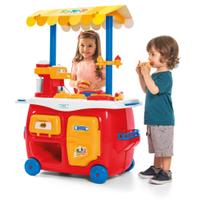 Brinquedo Infantil Lanchonete Completa Com Comidinhas E Acessórios Faz De Conta