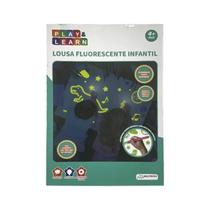 Brinquedo Infantil Lousa Fluorescente Infantil Play & Learn Multikids - BR1599 Brinquedo Infantil Lousa Fluorescente Infantil Play & Learn Multikids - BR1599