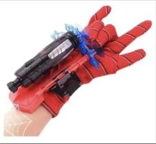 Brinquedo Infantil Luva Homem Aranha Lança Teia Com Ventosa