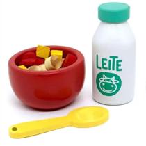 Brinquedo Infantil Madeira Comidinhas Kit Cereais 33 peças Brinquedo Infantil Madeira Comidinhas Kit Cereais 33 peças