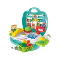 Brinquedo Infantil Maleta Compras Mercado Workshop Jr Multikids - BR2320