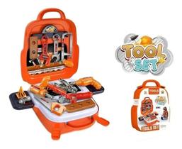 Brinquedo Infantil Maleta De Ferramentas 3 em 1 com Acessórios