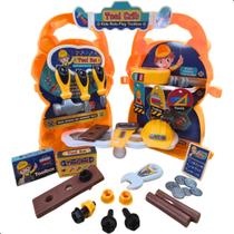 Brinquedo Infantil Maleta de Ferramentas Capivara Construtor Obra Presente Natal Criança Brinquedo Infantil Maleta de Ferramentas Capivara Construtor Obra Presente Natal Criança