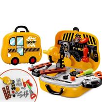 Brinquedo infantil Maletinha Construção 19 Peças Brinquedo infantil Maletinha Construção 19 Peças