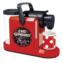 Brinquedo Infantil Máquina De Café Expresso Vermelho Exp-538