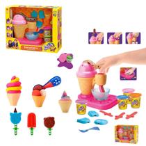 Brinquedo Infantil Massinha De Modelar Maria Clara E Jp Youtuber Sorveteria Com Acessórios Original Brinquedo Infantil Massinha De Modelar Maria Clara E Jp Youtuber Sorveteria Com Acessórios Original