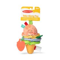 Brinquedo infantil Melissa & Doug Ice Cream Take-Along com som