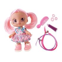 Brinquedo Infantil Menina Boneca Cherry com Acessórios 26cm - Bambola