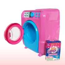 Brinquedo Infantil Menina Maquina Lavar Rosa Pequena Oferta Zuca Toys