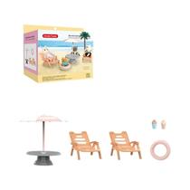 Brinquedo Infantil Meninas - Conjunto de Casa, Animais da Floresta e Ônibus Escolar