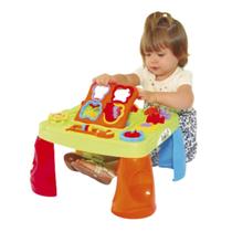 Brinquedo infantil Mesa Criativa Interativa com Som Didática Bebê Infantil - Maral