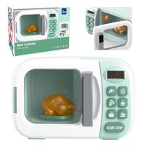 Brinquedo Infantil Microondas Mini Cozinha com Luz e Som Interativo Faz de Conta - Fenix Brinquedos LKC-991 Brinquedo Infantil Microondas Mini Cozinha com Luz e Som Interativo Faz de Conta - Fenix Brinquedos LKC-991