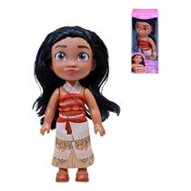 Brinquedo Infantil Mini Boneca Princesa Moana 15cm +3 Anos Etitoys - YD-830