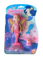 Brinquedo Infantil Mini Boneca Sereia Pocket Sortida Brinquedo Infantil Mini Boneca Sereia Pocket Sortida