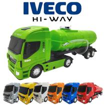 Brinquedo Infantil Mini Caminhão De Abastecimento Iveco Gasolina/Agua