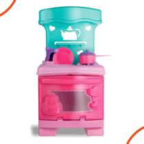 Brinquedo Infantil Mini Cozinha - Brincadeira Sonho de Menina - Criança Faz de Conta Imaginação