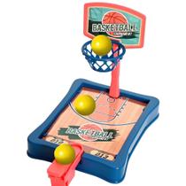 Brinquedo Infantil Mini Jogo Basquete de Mesa com 6 Bolinhas Zippy Toys - 8343 Brinquedo Infantil Mini Jogo Basquete de Mesa com 6 Bolinhas Zippy Toys - 8343