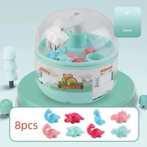 Brinquedo Infantil Mini Máquina de Pelúcia com Prêmios de Dinossauro diversão e surpresas garantidas Brinquedo Infantil Mini Máquina de Pelúcia com Prêmios de Dinossauro diversão e surpresas garantidas