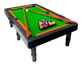 Brinquedo Infantil Mini Mesa De Sinuca
