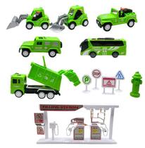 Brinquedo Infantil Miniatura Aeroporto Policia Saneamento