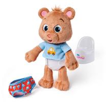 Brinquedo infantil Ms. Rachel Bean Potty Time Teddy Bear 28 cm com vaso sanitário