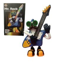 Brinquedo Infantil Musical Robô Mr. Rock Dançarino Luz e Som Educativo