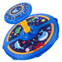 Brinquedo infantil Ocean Twister 360 Sit Twist Spin Classic Spinning Brinquedo de atividades para crianças maiores de 18 meses 2, 3, 4, 5 anos de aniversário para menino, chassi maior interno ou externo, mais estável e seguro (azul)