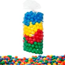 Brinquedo Infantil Pacote Bolinhas Coloridas Para Piscina De Bolinha 50 Unidades