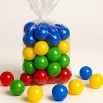 Brinquedo Infantil Pacote Bolinhas Coloridas Para Piscina De Bolinha 50 Unidades
