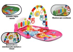 Brinquedo Infantil Para Bebe Rosa Interativo com Mobiles